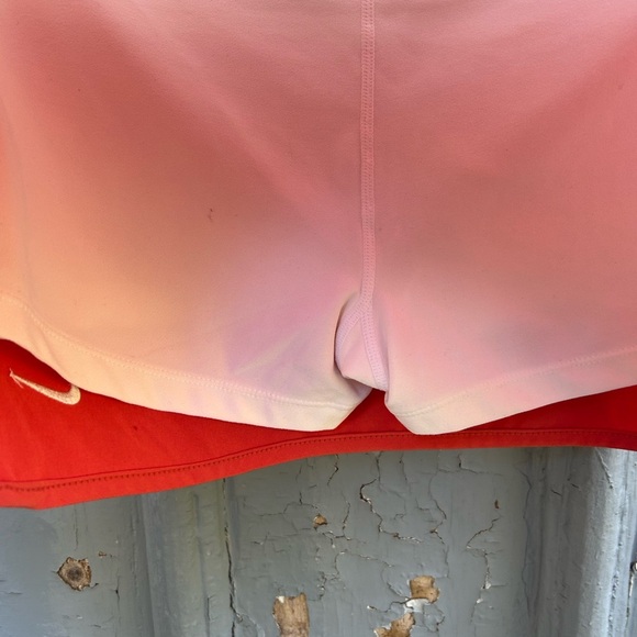 Nike Fit Dry Orange Skort, Small - Picture 3 of 5